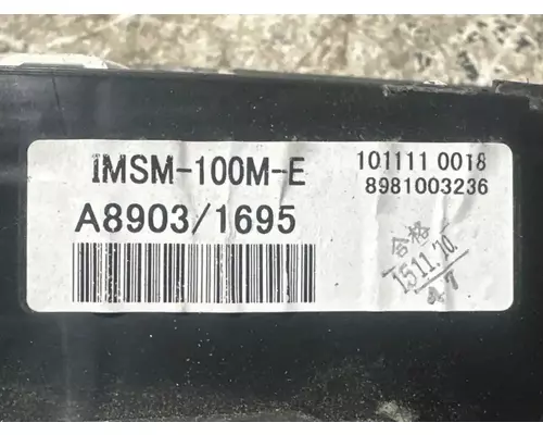 Isuzu NRR Instrument Cluster