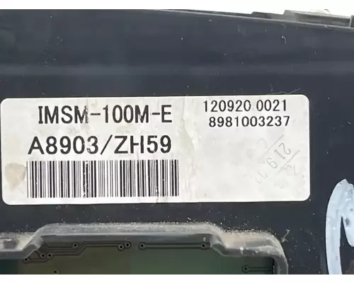 Isuzu NRR Instrument Cluster