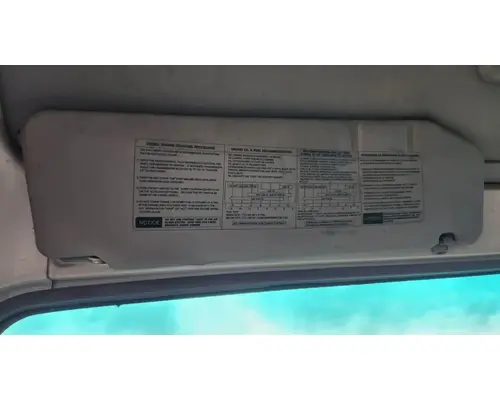 Sun Visor (External) Isuzu NPR HD Complete Recycling Group LLC