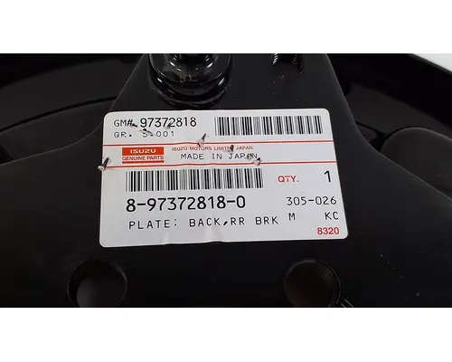 Isuzu  Brake Parts, Misc. Rear