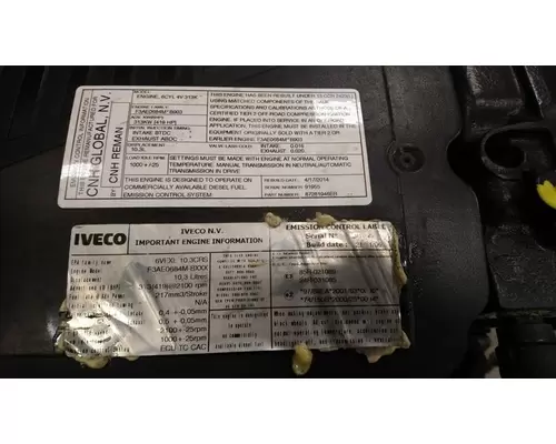 Iveco 10.3 Engine Assembly