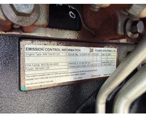 JCB 444 TA4-81 Engine Assembly