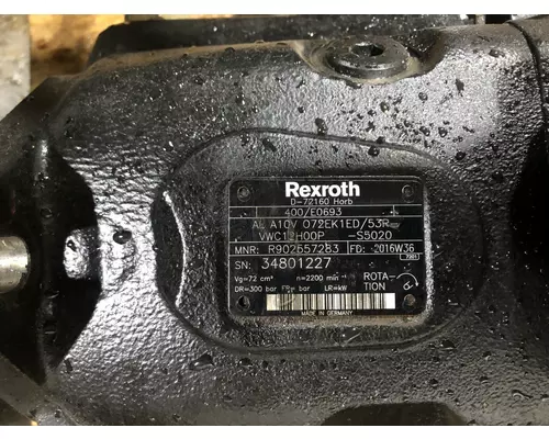 JCB HD110WT Equip Hydraulic Pump