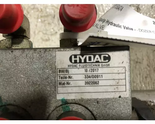 JCB HD110WT Equip Hydraulic Valve