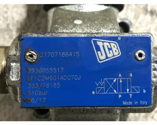 JCB HD110WT Equip Hydraulic Valve