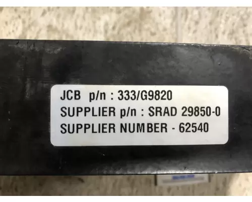 JCB HD110WT Equip Oil Cooler