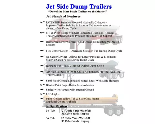 JET SDS34-249 Trailer