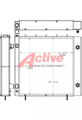 JLG  G10-55A Radiator