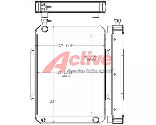 JLG 4394RT Radiator