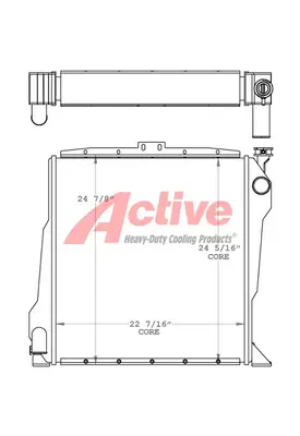 JLG TH83 Radiator