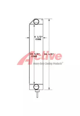 JLG TL1055C Charge Air Cooler (ATAAC)