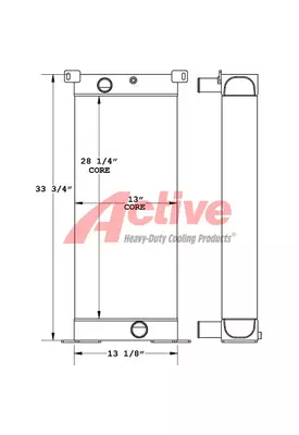 JLG TL1055C Radiator