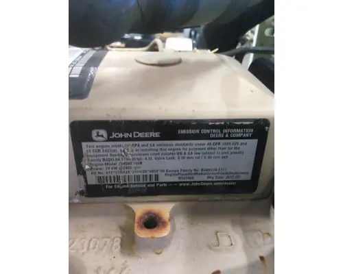 JOHN DEERE 4.5 POWER TECH ENGINE ASSEMBLY