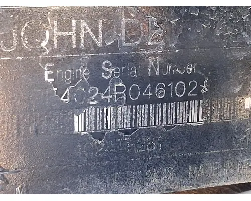 JOHN DEERE 4024TF281 Engine Assembly