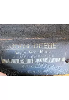JOHN DEERE 4039DT Engine Assembly