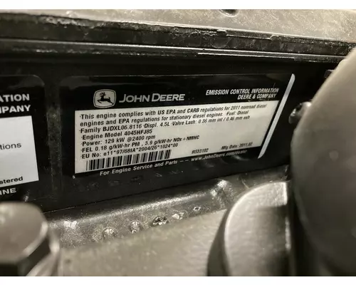 JOHN DEERE 4045HF Engine