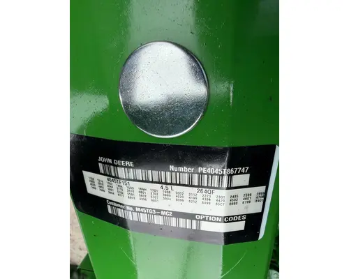 JOHN DEERE 4045TF151 Engine Assembly