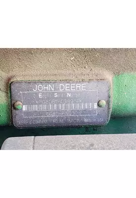 JOHN DEERE 6081 Engine Assembly