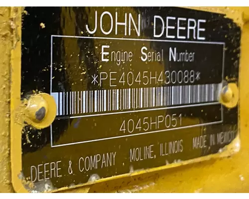 JOHN DEERE  Engine Assembly