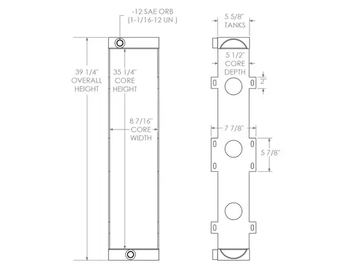 JOHN DEERE  Engine Oil Cooler