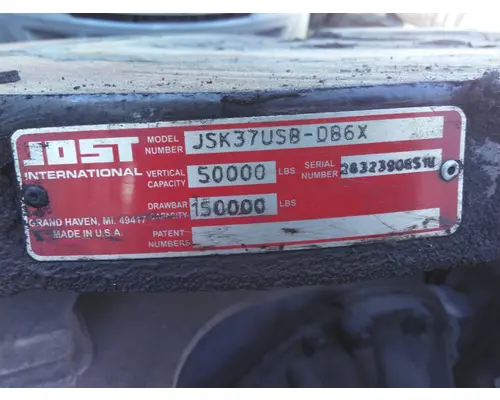 JOST  STATIONARY FIFTH WHEEL