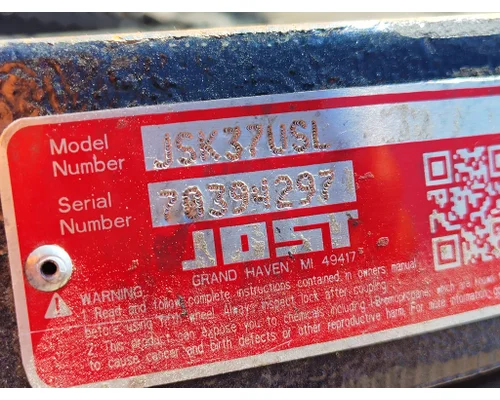 JOST JSK37USL Fifth Wheel