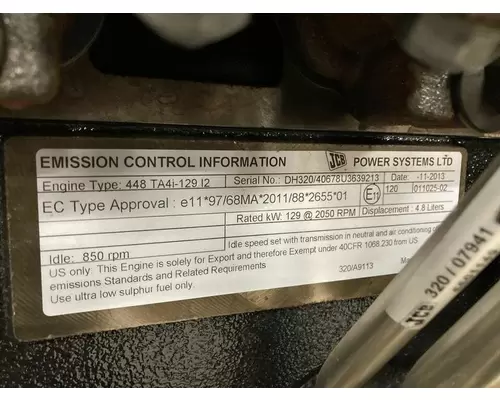 Jcb 448 Engine Assembly