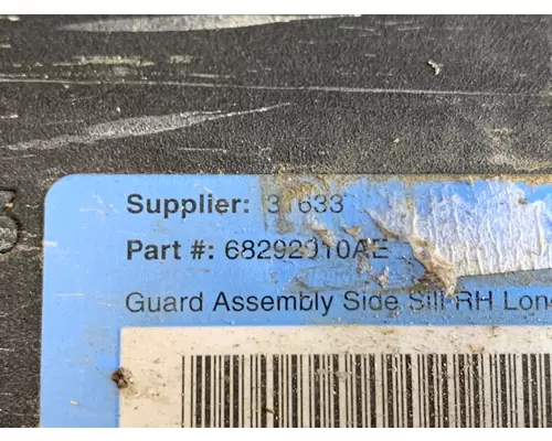 Jeep 68292910AE Body & Cab Parts, Misc.