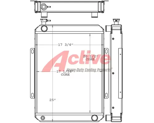 Radiator JLG 4394RT Active Radiator