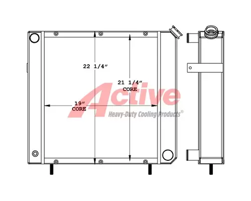 Radiator JLG 644B Active Radiator
