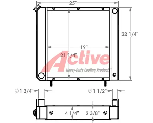 Radiator JLG 644B Active Radiator