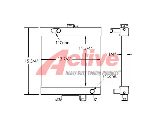 Radiator JLG Aerial Lift Active Radiator