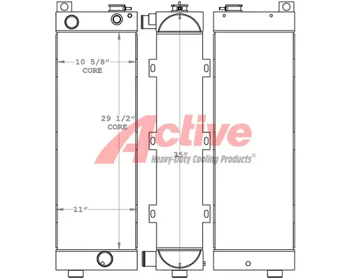 Radiator JLG G6-42A Active Radiator