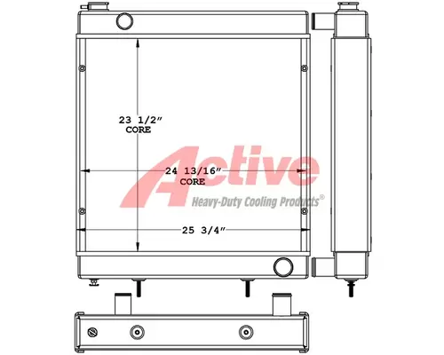 Radiator JLG G9-43A Active Radiator