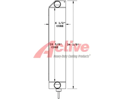 Charge Air Cooler (ATAAC) JLG TL1055C Active Radiator