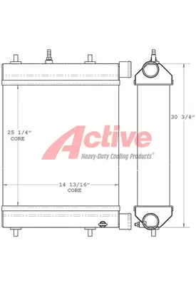 John Deere 318E Radiator