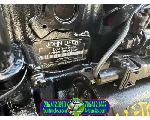 John Deere 4024TF281A Engine Assembly