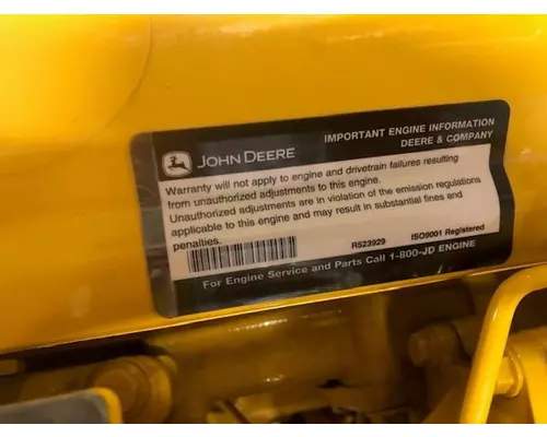 John Deere 4045HT084 Engine Assembly