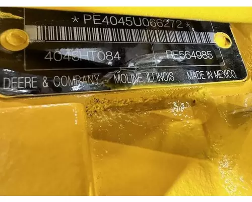 John Deere 4045HT084 Engine Assembly