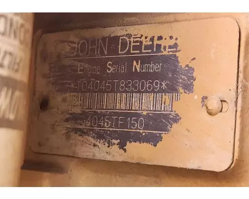 John Deere 4045TF150 Engine Assembly