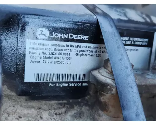John Deere 4045TF150 Engine Assembly
