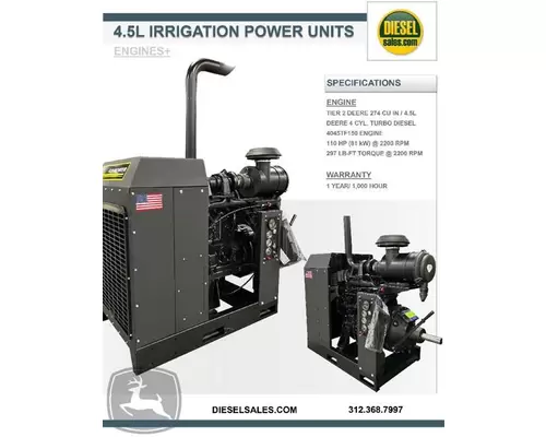 John Deere 4045TF150 Engine Assembly