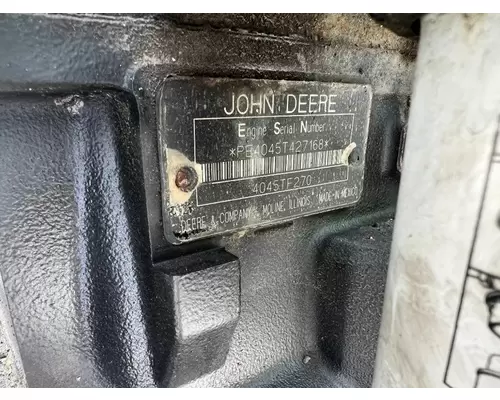 John Deere 4045TF270B Engine Assembly