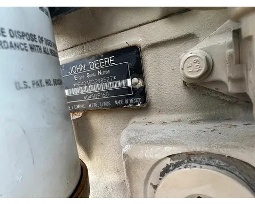 John Deere 4045 Engine Assembly