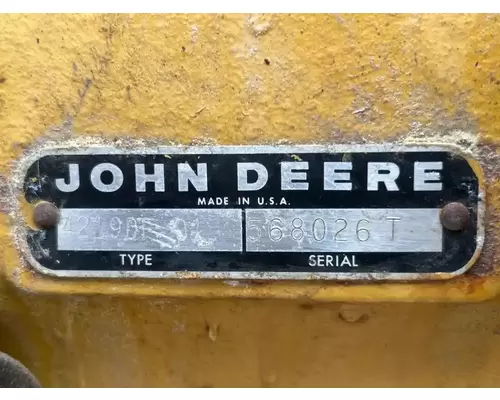 John Deere 4219 Engine Assembly