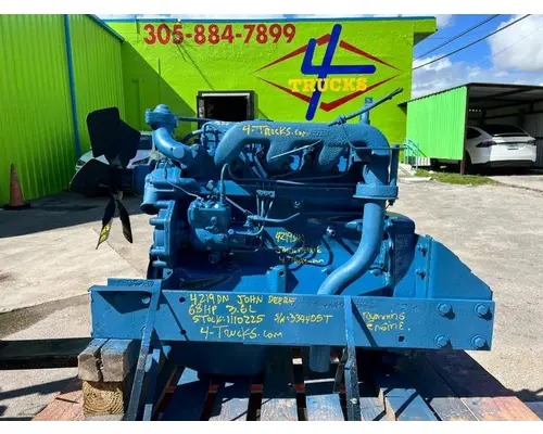Engine Assembly JOHN DEERE 4219DN 4-trucks Enterprises LLC