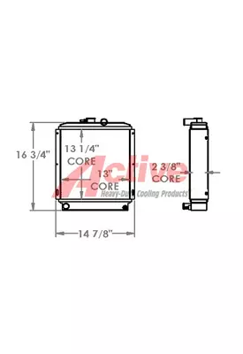 John Deere 425 Radiator