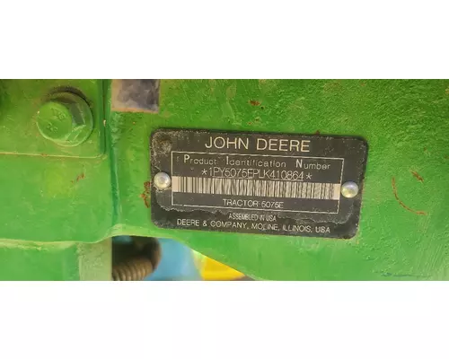 John Deere 5075E Equipment (Whole Vehicle)