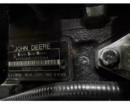 John Deere 6068HF285 Engine Assembly