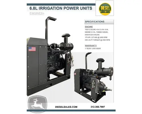 John Deere 6068TF220 Engine Assembly